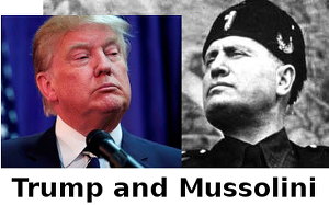 trump+dictator+mussolini